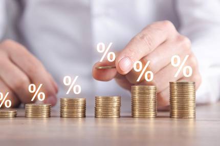 Foto: Prozent-Symbole